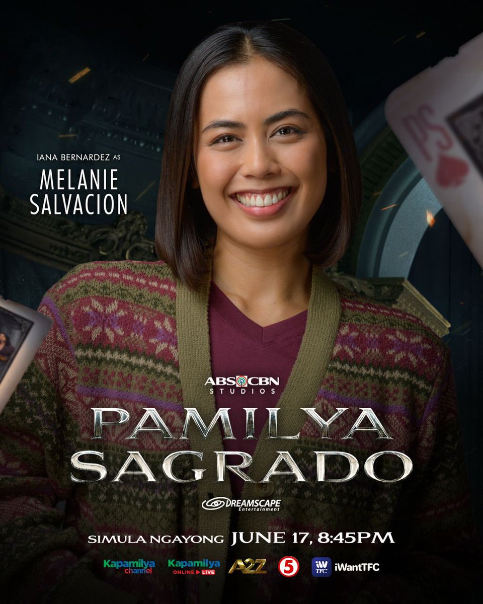 4 NA GABI NA LANG, MAKIKILALA NIYO NA SI IANA BERNARDEZ bilang MELANIE SALVACION! ⚖️

Abangan kung paano niya bibigyang buhay ang kanyang karakter sa PINAKAMALAKING TELESERYE NG TAON — #PamilyaSagrado!