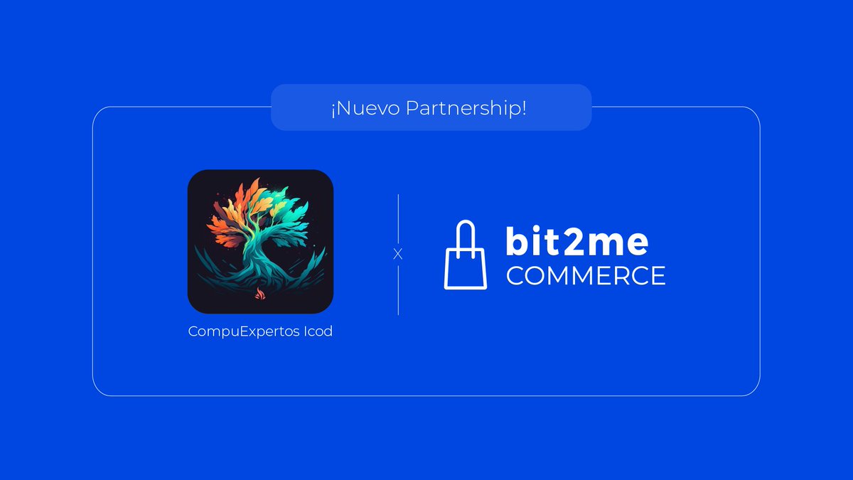 bit2me's tweet photo. 🔅 Bit2Me Commerce x CompuExpertos Icod
CompuExpertos Icod se une a #Bit2MeCommerce para ofrecer una pasarela de pagos cripto confiable y ampliar sus servicios de comercio electrónico para pequeñas y grandes empresas.
¡El futuro del comercio electrónico está aquí! 🔥 https://t.co/Xo8xLa4DNJ