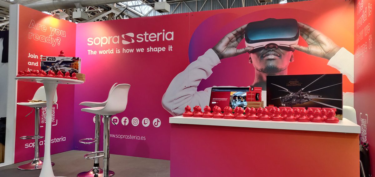 SmonroyGom's tweet photo. !Un año más desde @SopraSteria_ES estamos en la #DevBCN buscando el mejor talento! ¿Nos conocemos? https://t.co/HusFScW1fE