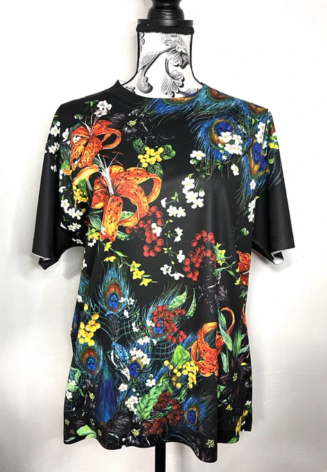 孔雀ドライTシャツサンプルできました 