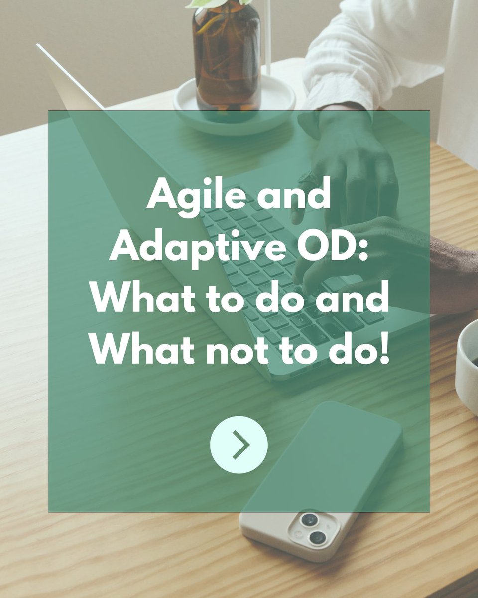 ArthanCareers's tweet image. #Socialimpact orgs?

Uncertain world needs #agile &amp;amp; #adaptable OD!  This article helps you navigate &amp;amp; build a better #workplace - linkedin.com/pulse/agile-ad…