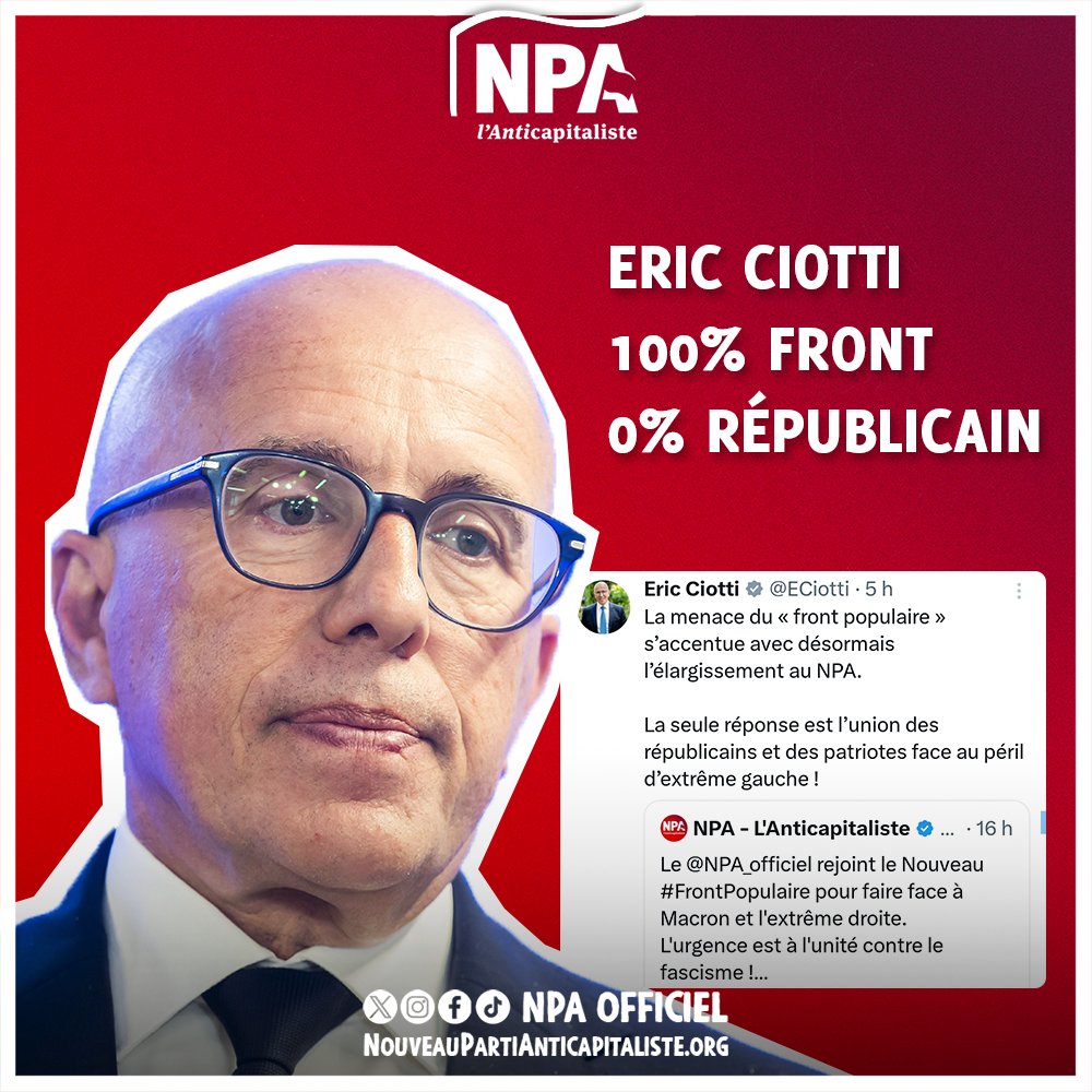 Npa34's tweet image. On fait peur à l'extrême droite, ce n'est que le début ! 
#NouveauFrontPopulaire