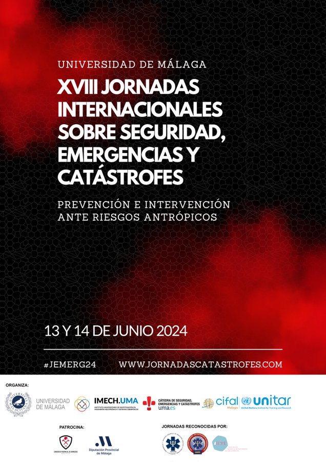 COUNSELING_UMA's tweet photo. De nuevo Málaga se convierte en el epicentro del conocimiento e intercambio de experiencias de la Seguridad y las Emergencias con #JEMERG24 
Síguenos. Participa. https://t.co/kEj5VAUVxA