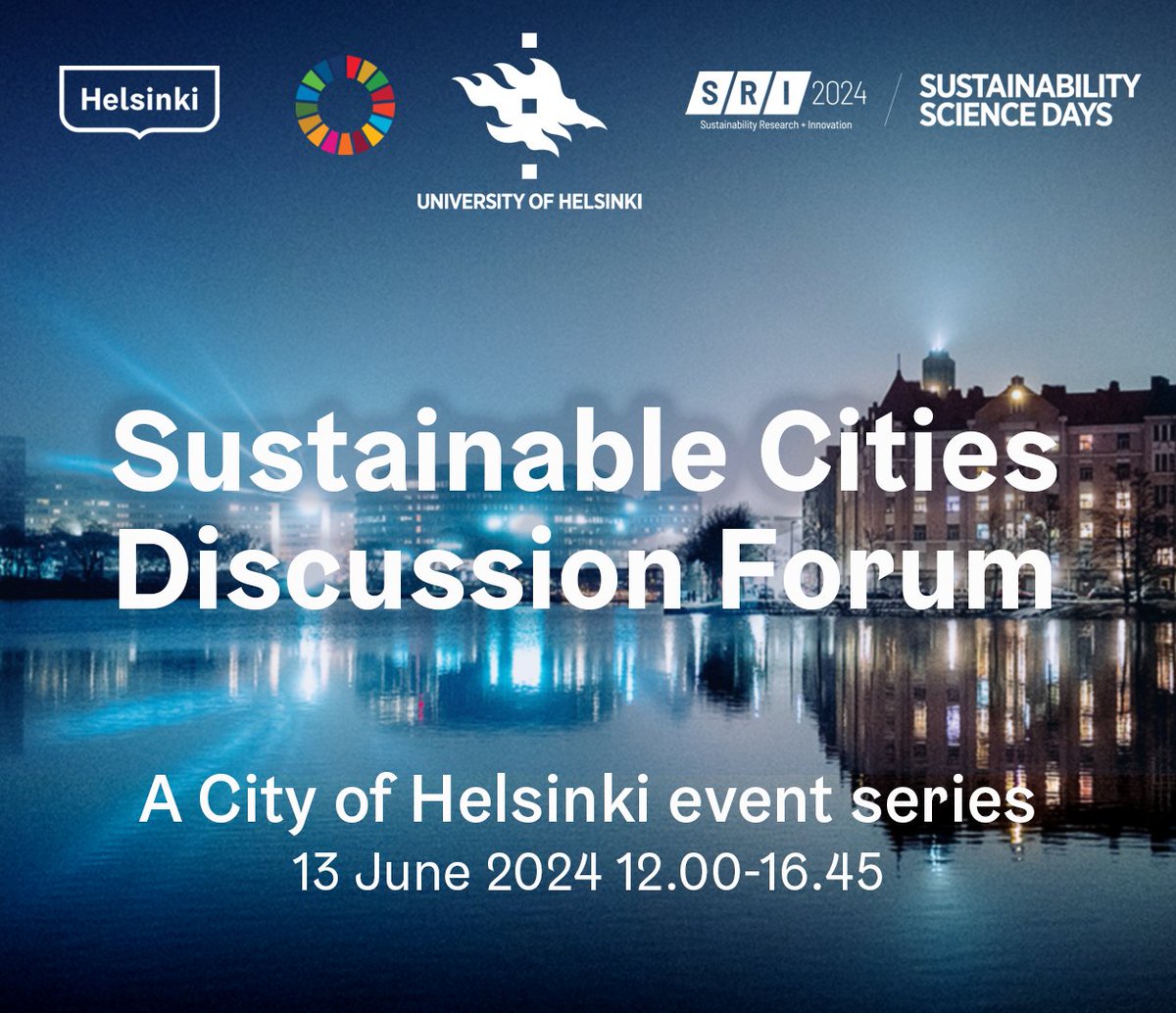 Helsingin kaupunki (@helsinki) on Twitter photo <a href="/SRICongress/">Sustainability Research & Innovation Congress</a> <a href="/helsinkiuni/">University of Helsinki</a> <a href="/SSD_Conf/">Sustainability Science Days Conference</a> <a href="/filsdeproust/">juhana vartiainen</a> Today we will be delving into the topic of SDG11: Sustainable cities and communities.
➡️ Join us via the livestream starting at 12 noon: helsinkikanava.fi/fi/web/helsink…
#Agenda2030 #SustainableHelsinki #SRISSD2024 #sustainableection <a href="/SRICongress/">Sustainability Research & Innovation Congress</a> <a href="/helsinkiuni/">University of Helsinki</a> <a href="/SSD_Conf/">Sustainability Science Days Conference</a> <a href="/filsdeproust/">juhana vartiainen</a> <a href="/SRICongress/">Sustainability Research & Innovation Congress</a> <a href="/helsinkiuni/">University of Helsinki</a> <a href="/SSD_Conf/">Sustainability Science Days Conference</a> <a href="/filsdeproust/">juhana vartiainen</a> Today we will be delving into the topic of SDG11: Sustainable cities and communities.
➡️ Join us via the livestream starting at 12 noon: helsinkikanava.fi/fi/web/helsink…
#Agenda2030 #SustainableHelsinki #SRISSD2024 #sustainableection <a href="/SRICongress/">Sustainability Research & Innovation Congress</a> <a href="/helsinkiuni/">University of Helsinki</a> <a href="/SSD_Conf/">Sustainability Science Days Conference</a> <a href="/filsdeproust/">juhana vartiainen</a>