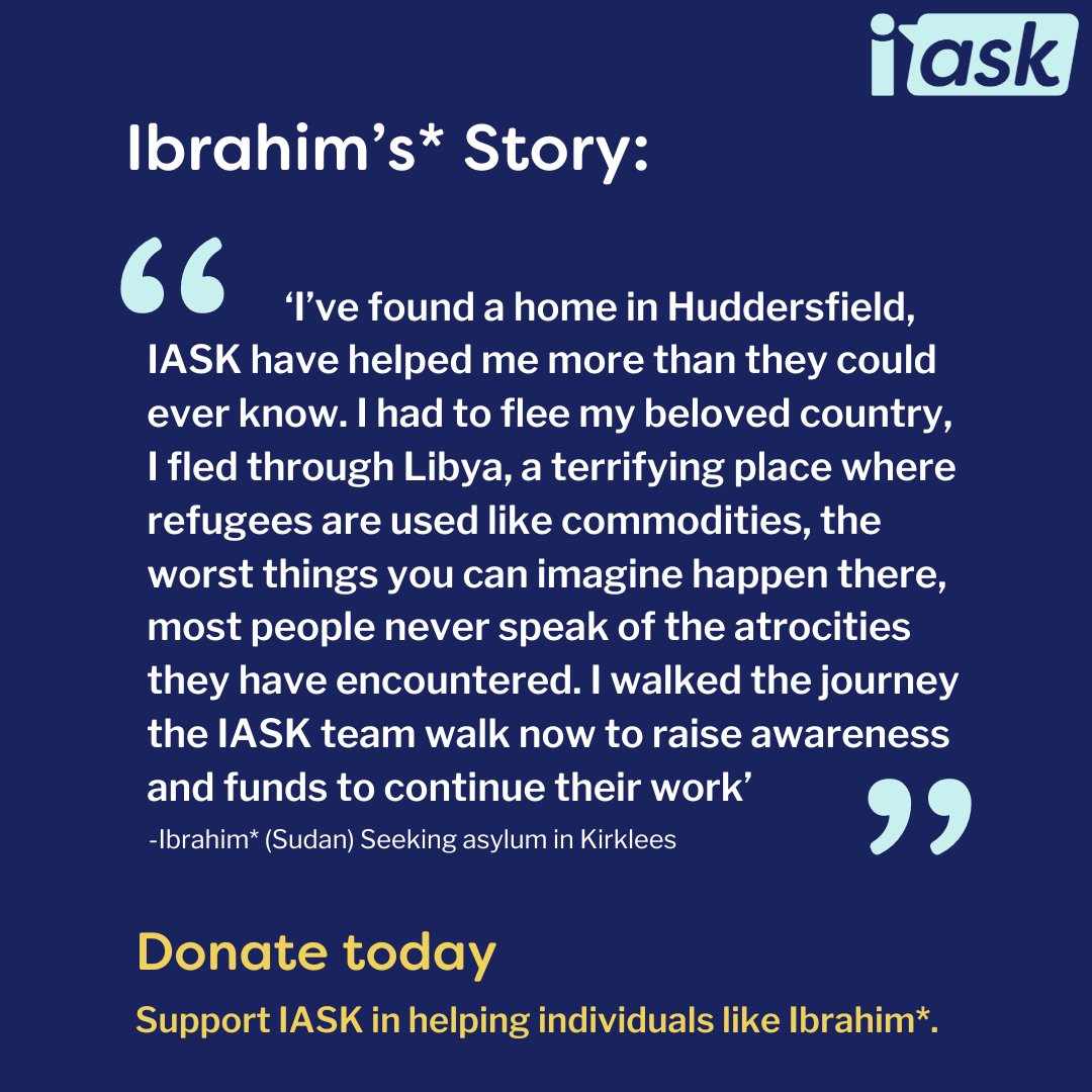 Sudan is facing a rapidly escalating crisis one year after conflict erupted between SAF and RSF. 

Please donate today to help IASK support people like Ibrahim*: dash.enthuse.com/#!/

#TogetherWithRefugees #RefugeeWeek24