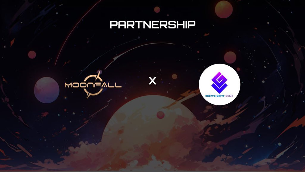 🚀 Partnership Announcement 

MoonFall is happy to announce a media partnership with Crypto Unity Gems 👥 💎.

This partnership will allow us to bring even more compelling and valuable content to our community.