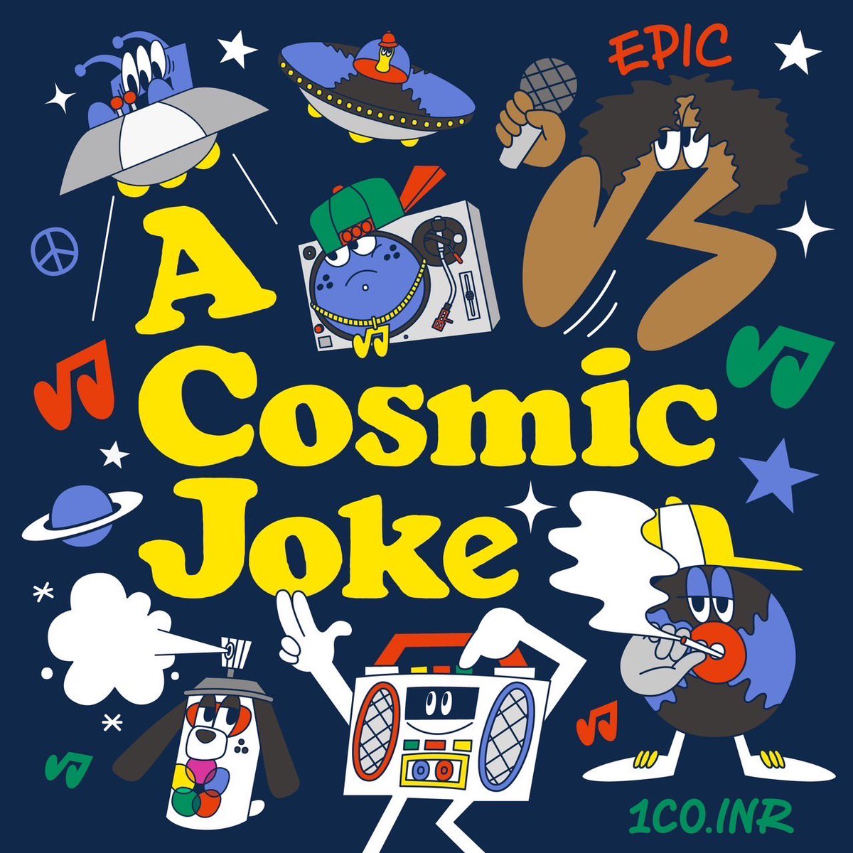 23iwkn's tweet photo. Epic &amp; 1Co.INRのアルバム
「A Cosmic Joke」を、横須賀のBAY GARAGE協力のもとアナログリリースできることになりました🚀🤝
そのreleaseも兼ねたBAY GARAGEのパーティーが7/27,28に最高のロケーションにて��催されます🏝🚤 https://t.co/maMFf3yErK
