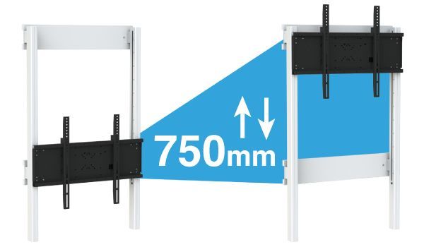 loxitltd's tweet image. 🖥️  Hi-Lo Screenlift 750 Wall Mount 🖥️
Fixed position or electric height adjustable
42-96&quot; screens
Up to 130 kg
750mm of electric travel
VESA 800x600
5 year warranty
40, 60 or 100mm deep brackets accommodate trunking etc.

#ScreenMounts #ScreenSolutions #AVTweeps #ProAV #EdTech