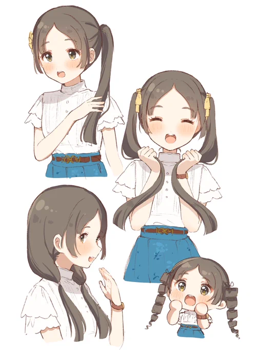 倉本千奈ヘアアレンジ 