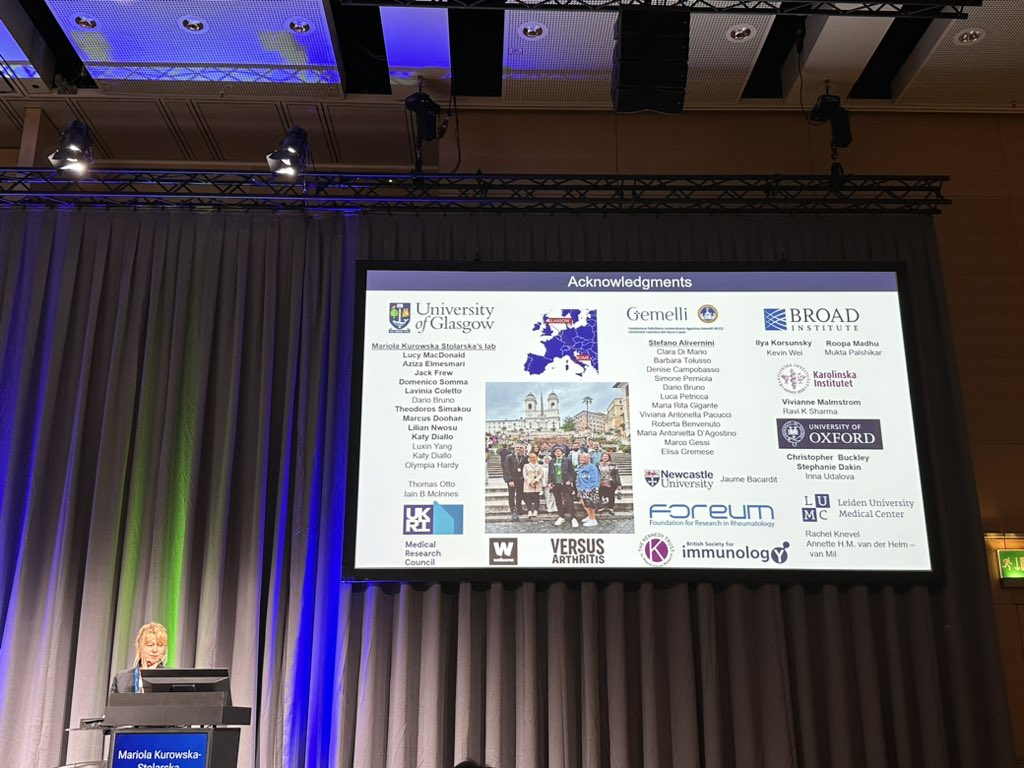 Andrew Filer (@a_filer) on Twitter photo Enjoying a fabulous talk from <a href="/DrMariola/">Prof Mariola Kurowska-Stolarska lab</a> about RA cure using macrophages <a href="/eular_org/">EULAR</a> 2024 in Vienna <a href="/Racegbn/">RACE GBN</a> <a href="/RRG_Birmingham/">Birmingham Rheumatology Research Group</a> <a href="/InflamAge_UoB/">Inflammation and Ageing</a> Enjoying a fabulous talk from <a href="/DrMariola/">Prof Mariola Kurowska-Stolarska lab</a> about RA cure using macrophages <a href="/eular_org/">EULAR</a> 2024 in Vienna <a href="/Racegbn/">RACE GBN</a> <a href="/RRG_Birmingham/">Birmingham Rheumatology Research Group</a> <a href="/InflamAge_UoB/">Inflammation and Ageing</a>