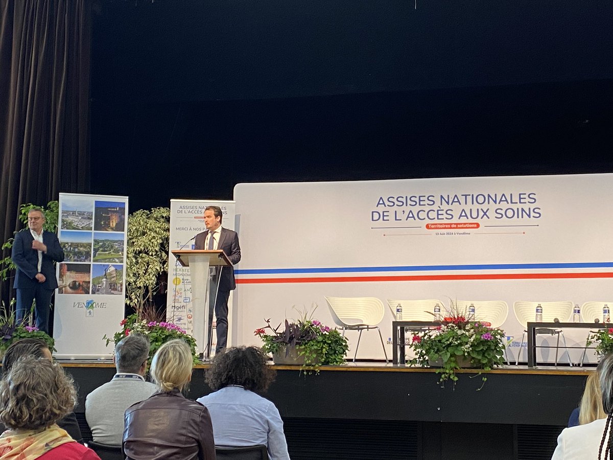 groupe_MACSF's tweet image. [EVENEMENT] 🟢Suivez aujourd’hui en LT les Assises nationales de l’accès aux soins qui se déroulent à Vendôme dont la #MACSF est partenaire. La journée commence avec un mot d’accueil de l’organisateur Jean-Philippe Delbonnel de @DelboPresse et @departementsfr 

#santé