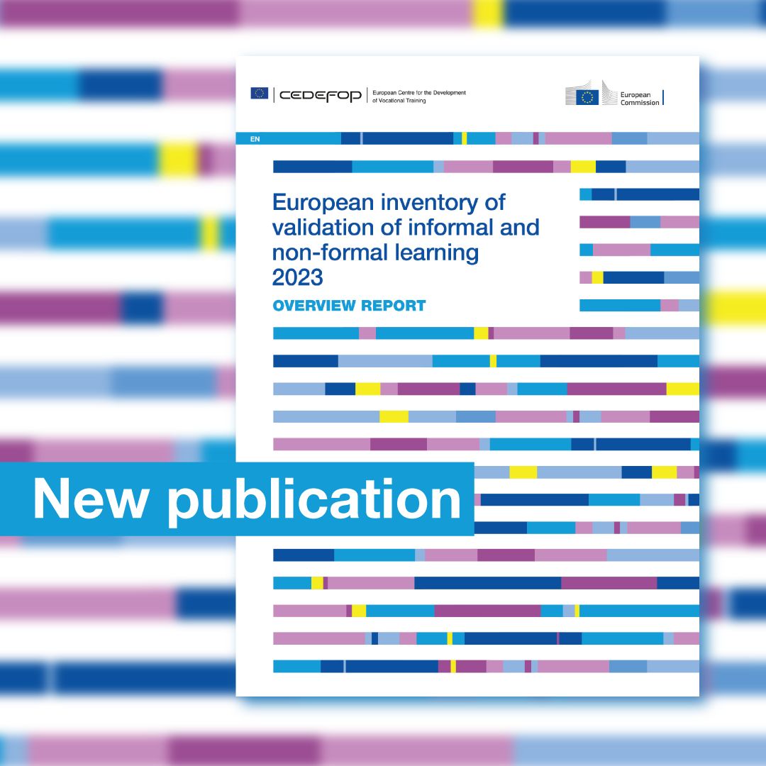 Cedefop's tweet photo. 📢The new "2023 European inventory of validation of informal & non-formal learning" is out.
Covering 32 systems, it provides:
☑️an extensive overview of validation practices,
☑️design & implementation of validation initiatives
👇 https://t.co/2Hk5Qkinki
#informallearning #VET https://t.co/UsTA3of6Bp