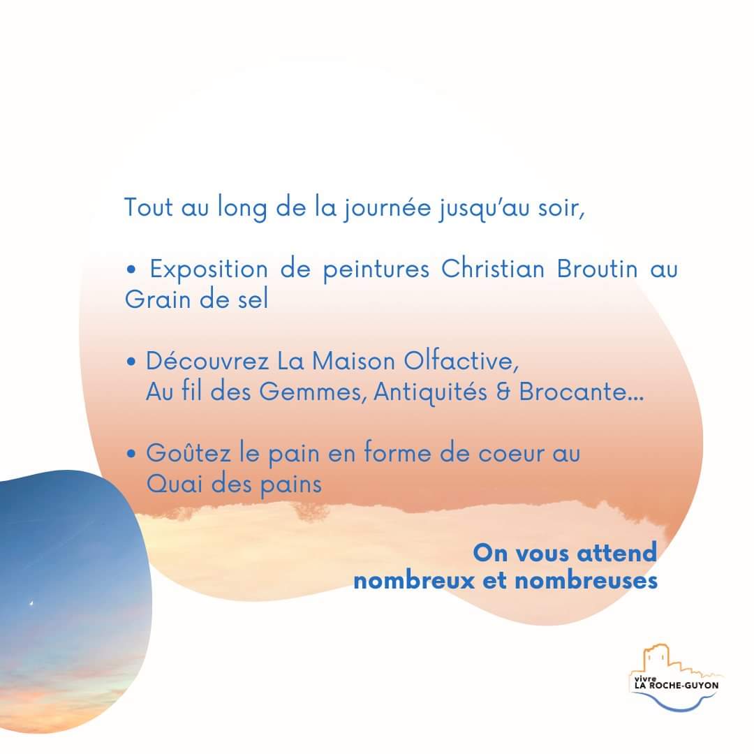 ✨🌹 𝗟𝗮 𝗡𝘂𝗶𝘁 𝗥𝗼𝗺𝗮𝗻𝘁𝗶𝗾𝘂𝗲 𝗮̀ 𝗟𝗮 𝗥𝗼𝗰𝗵𝗲-𝗚𝘂𝘆𝗼𝗻 – 𝟮𝟮 𝗷𝘂𝗶𝗻 𝟮𝟬𝟮𝟰 🌹✨

Venez découvrir à partir de 15h le cadre exceptionnel du village de La Roche-Guyon sur le thème du romantisme. 🎶🎭

👉 le programme de l'événement : vivrelarocheguyon.fr/evenements/nui…