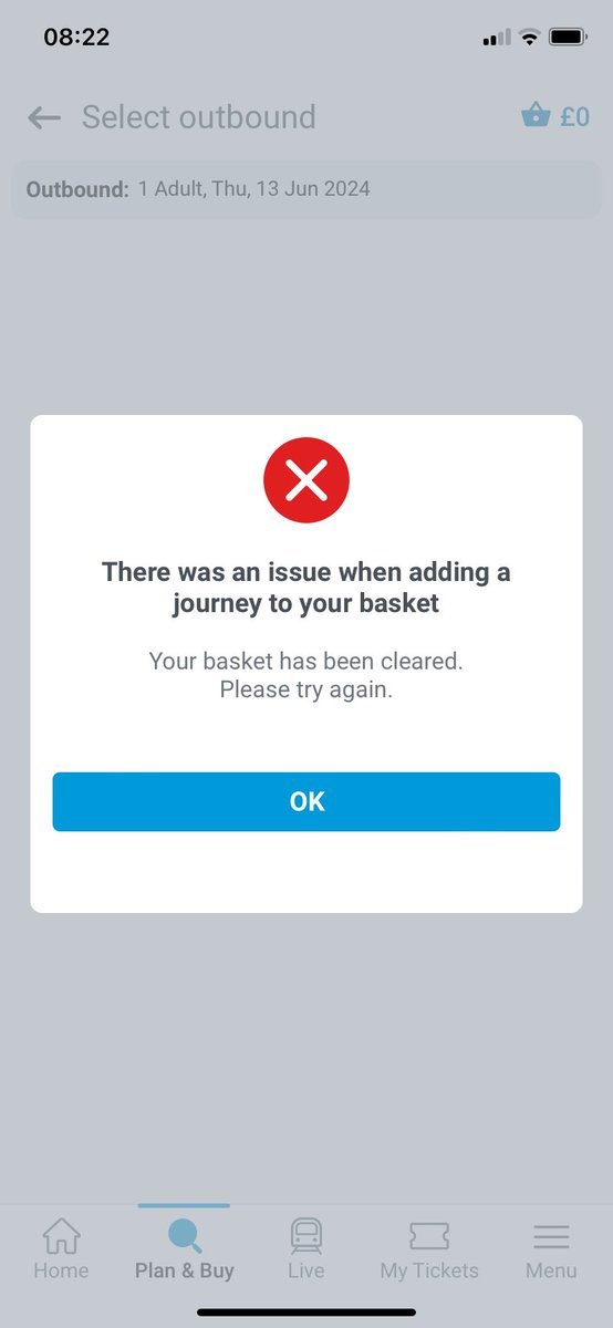 B0baBrett's tweet photo. @Se_Railway When trying to add tickets to my basket https://t.co/W7JaOOyhW8