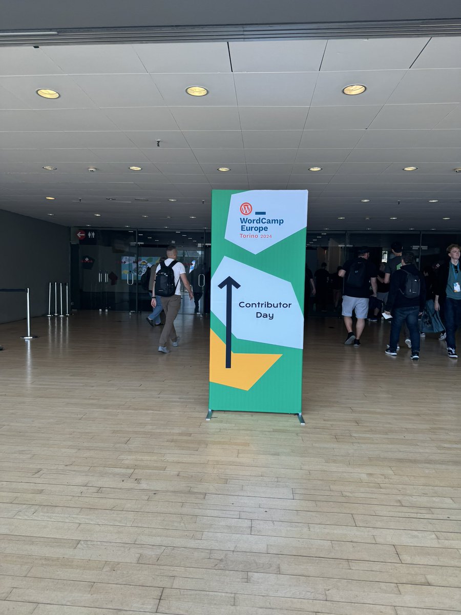We are here <a href="/WCEurope/">WordCamp Europe</a> #WCEU 
Today is Contributing Day where we will contribute to open source #WordPress
Find us at the following tables:
<a href="/kroko_dok/">Jegg</a> &amp; <a href="/nuritnt/">Tuğçe Nur</a> = Accessibility 
<a href="/ocean90/">Dominik Schilling 🌊</a> = Core
<a href="/karinchristen/">Karin Christen</a> = Sustainability 
<a href="/velthy/">Stefan Velthuys</a> = Design