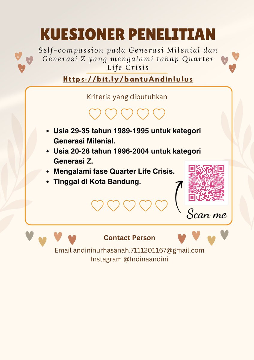 collegemfs's tweet photo. [pp] bantu sender butuhh 150 responden lagi generasi milenial dan 70 responden lagi generasi z udah mepet banget deadlinee, kriterianya yang ngalamin quarter life crisis (perceraian, masalah ekonomi, strugle pendidikan, masalah karier/masa depan dsb)❤️🙏🏻 https://t.co/mPTHnD7Vdj https://t.co/Q1wflkqC74