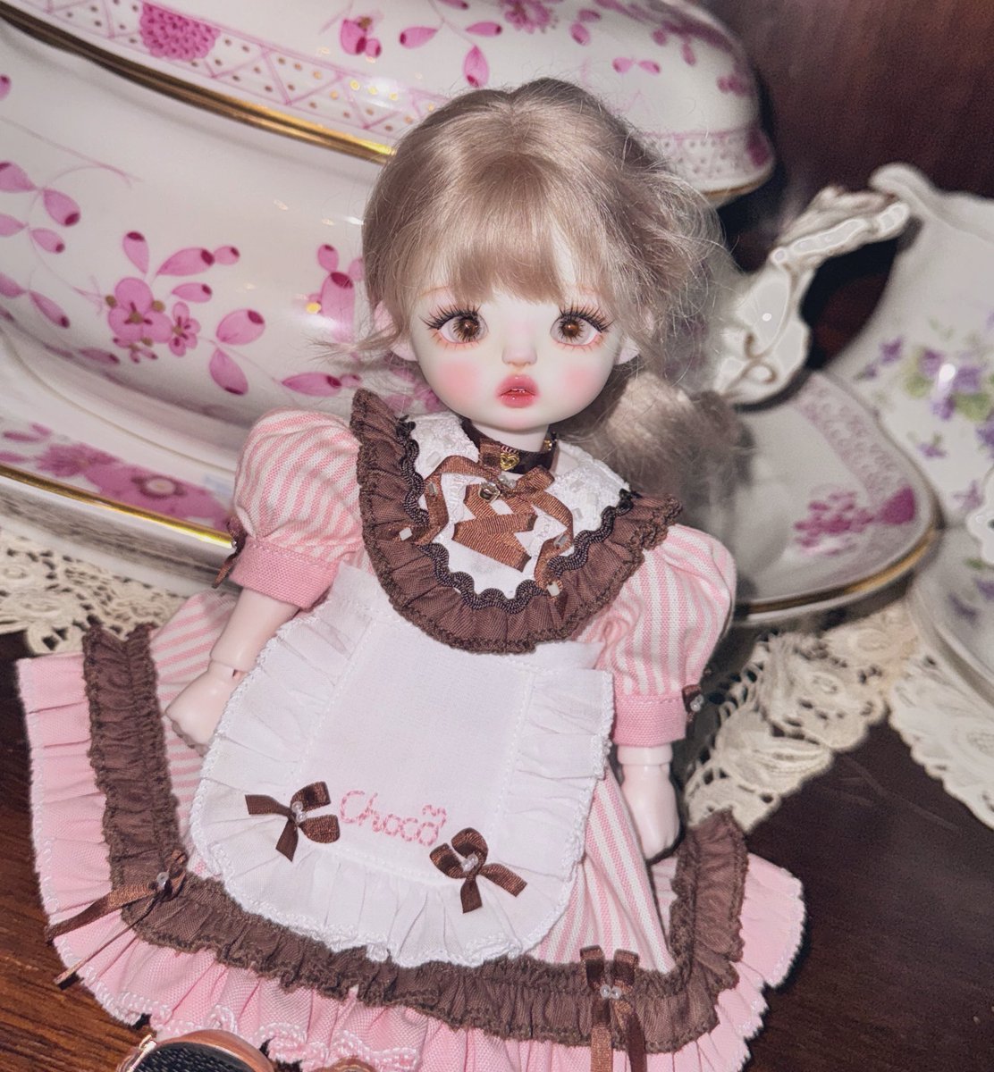 달콤카페 아기 알바생