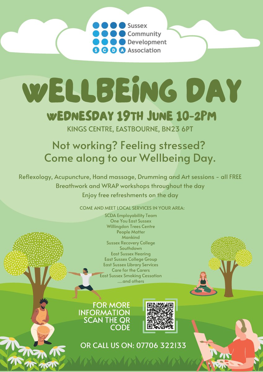 We'll be joining <a href="/CommunitySussex/">Sussex Community Development Association</a> on Wednesday, promoting #MusculoskeletalHealth &amp; #Wellbeing!🌟 We'll discuss accessing services like #Physiotherapy and provide resources to support your #MSK journey and overall health.💪🩺

#SCDA #HealthyLifestyle #NHS #SMSKPE #HealthyJoints