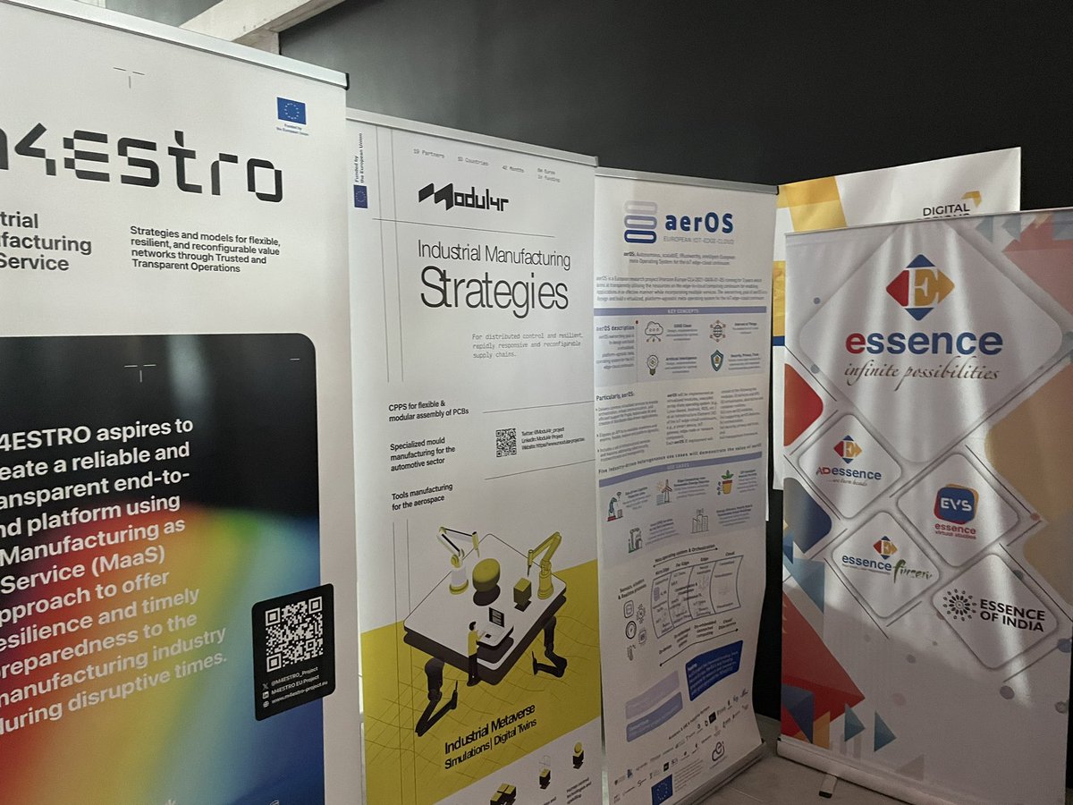 Oscar Lazaro (@olazaro74) on Twitter photo Today <a href="/AerosProject/">aerOS project</a> <a href="/Modul4r_project/">Modul4r Project 🇪🇺</a> <a href="/dataspace40/">DataSpace 4.0</a> <a href="/M4ESTRO_Project/">M4ESTRO_Project 🇪🇺</a> <a href="/SM4RTENANCE/">SM4RTENANCE</a> meet #unido <a href="/ONU_es/">Naciones Unidas</a> <a href="/wef/">World Economic Forum</a> and many other innovators & visionaries at swish smart factory in <a href="/SIP_BielBienne/">SIP Biel/Bienne</a>. Looking forward to insightful discussions on global smart factory digital transformation. Today <a href="/AerosProject/">aerOS project</a> <a href="/Modul4r_project/">Modul4r Project 🇪🇺</a> <a href="/dataspace40/">DataSpace 4.0</a> <a href="/M4ESTRO_Project/">M4ESTRO_Project 🇪🇺</a> <a href="/SM4RTENANCE/">SM4RTENANCE</a> meet #unido <a href="/ONU_es/">Naciones Unidas</a> <a href="/wef/">World Economic Forum</a> and many other innovators & visionaries at swish smart factory in <a href="/SIP_BielBienne/">SIP Biel/Bienne</a>. Looking forward to insightful discussions on global smart factory digital transformation.