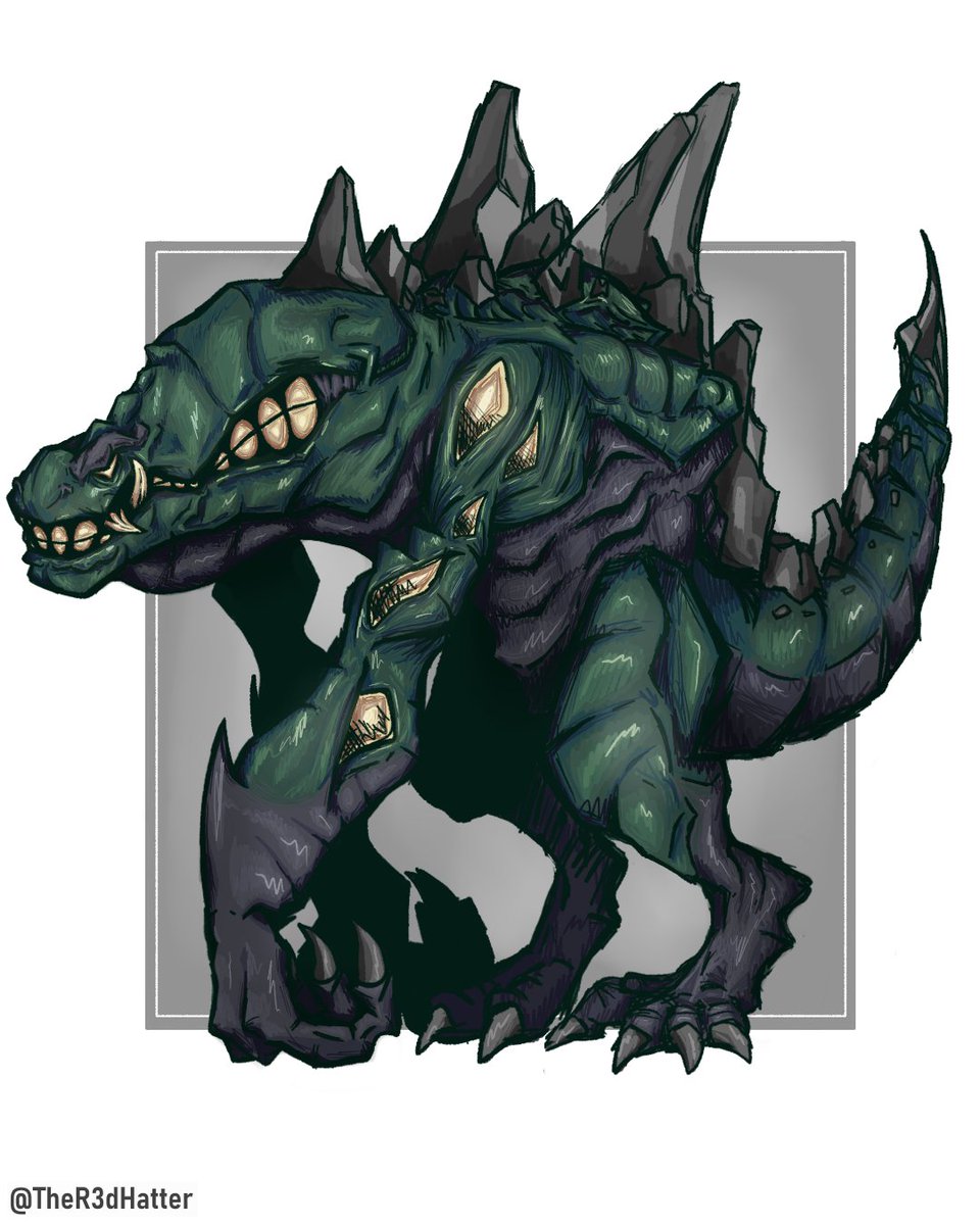 TheR3dHatter's tweet photo. #Kaijune Day 10: Mimic (Orga) https://t.co/qNDSEqHDFs