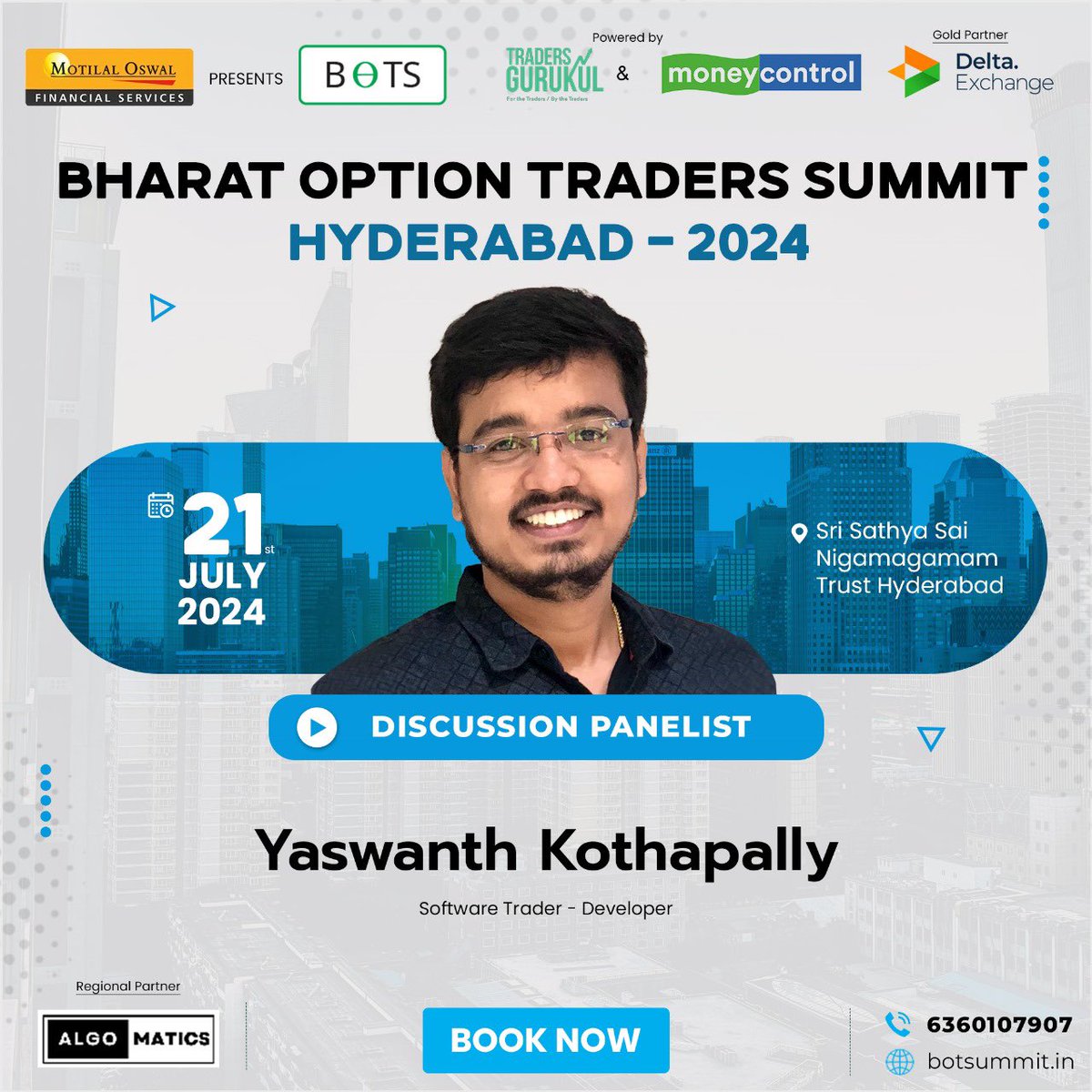 SoftwareTrader_'s tweet image. I am excited to share that I&apos;ll be part of BOTS SUMMIT 2024

Date: 21-July-2024

Click the link below to purchase 👇🏻

You get 50% off 😀

cosmofeed.com/e/Yashwant

Event will be in Telugu &amp;amp; English 

Book your slot for this great event

You can also visit: botsummit.in/hyderabad