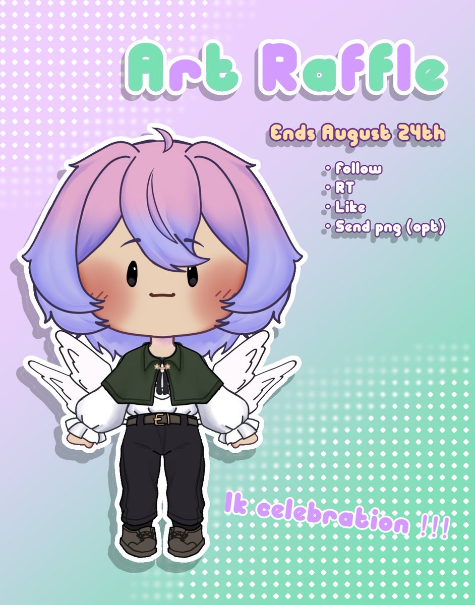 NixiLen's tweet photo. 🎉���️ VTUBER ART RAFFLE ‼️🎊

Prize : 
• Full-body Chibi Model 

Rules :
• Follow @NixiLen 
• RT and like (QRT not count)
• Comment your model (opt)
• ONE WINNER 🏆 

#GiveawayAlerts #Raffle https://t.co/y4Z9HbJ1Mm