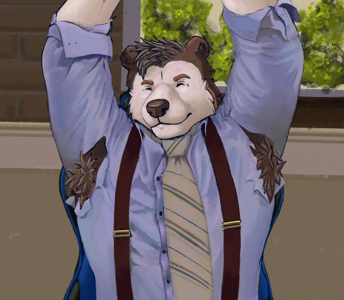JohnC200428's tweet photo. Un dibujito que le hice a @mino7aur 💖🐻‍❄️✨

#furry #furryart #art https://t.co/D1OV7WXP9r