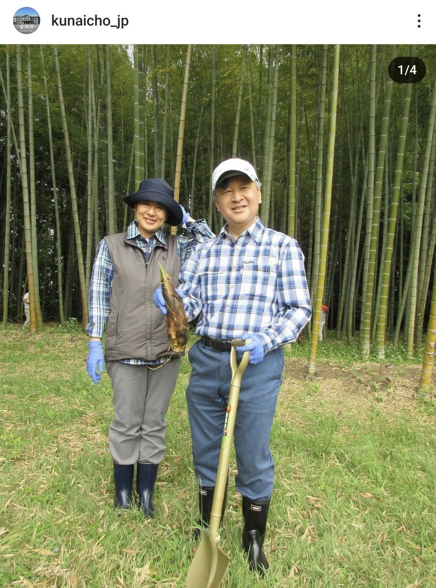 setcion9's tweet photo. 宮内庁インスタの愛子さま、良すぎんか？
信頼してるスタッフが撮影したんだろうなということがわかる雰囲気。
そしてたけのこ掘りはなかなかキツいよねw https://t.co/xuYhEdLO6U