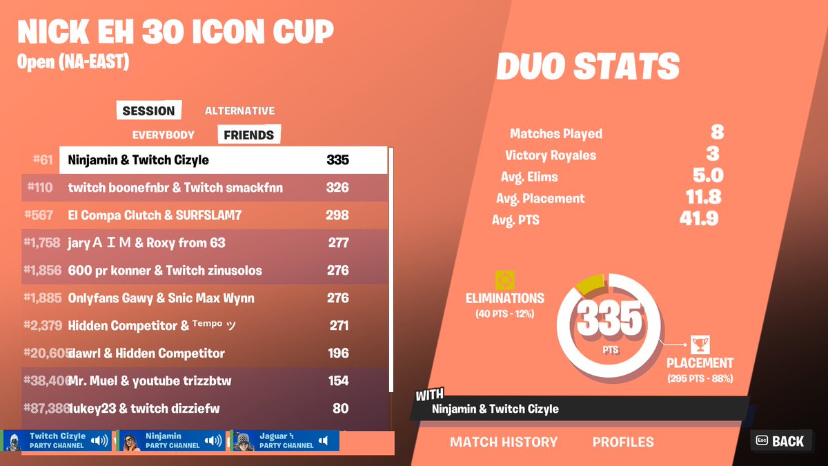 lets go i just got the nick eh 30 skin w/ <a href="/Ninjamin_/">Ninjamin</a> (im the king)