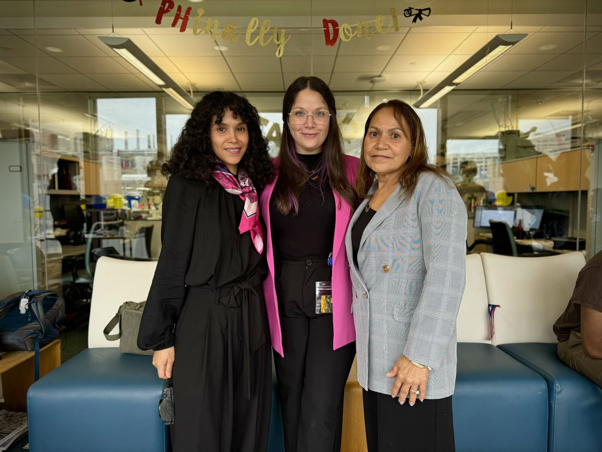 shekinaglz's tweet photo. I am Phinally Done ☺️🍾. This has been one of the most difficult years, yet the support has been immense. 
I am so grateful. Thank you, Drs. Van Tyne &amp; Janet Lee, my amazing #girlboss  mentors. 💕
&amp;my mom+sister making it better everyday🙌
@DariaVanTyne @VanTyneLab @JanetSLee1 https://t.co/i1XQD0Pvap