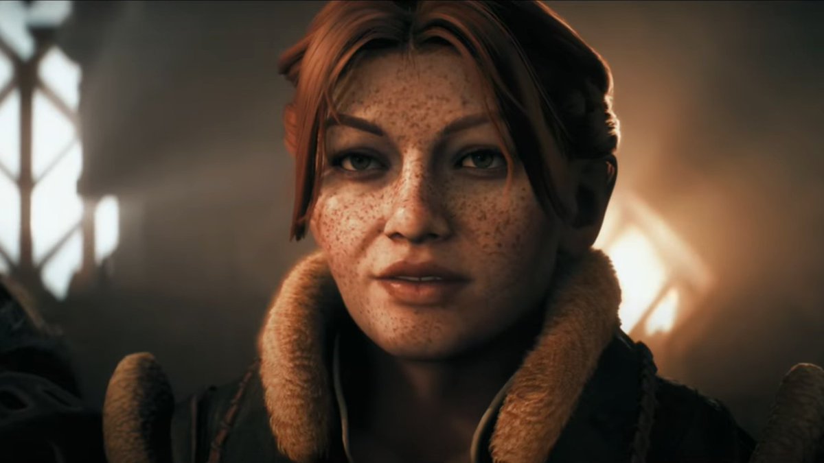 It’s funny that everyone is saying Taash or Lucanis is going to be the “spicy / aggressive” romance but I will die laughing if once the door is shut Harding pulls out the thigh-high, leather boots, whips and chains and yells “Down on your knees, NOW!!!”