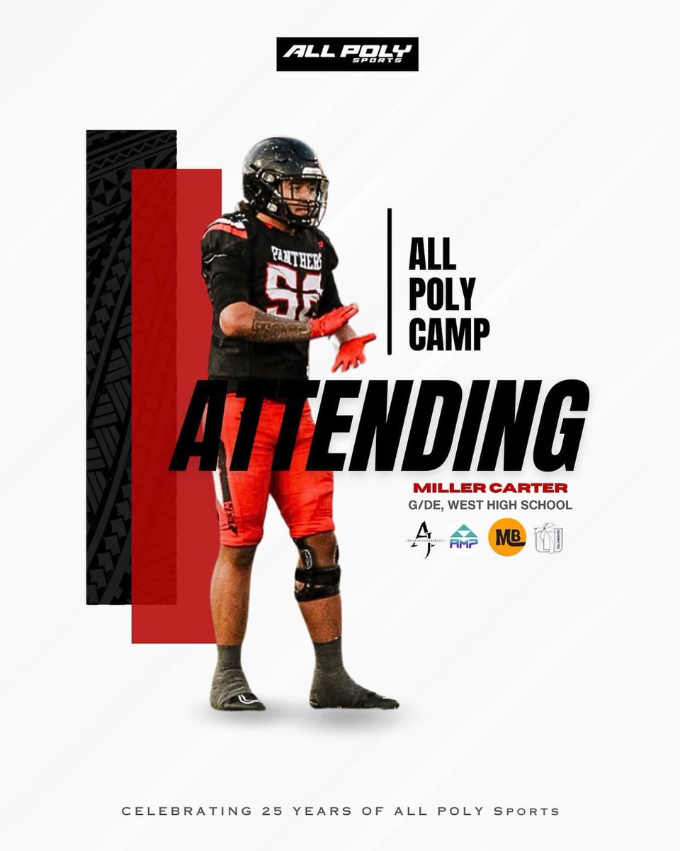- See you there!! <a href="/All_Poly_Sports/">All Poly Sports</a> <a href="/AllPolySports1/">All Poly Sports 1</a> <a href="/all_poly/">All Poly Foundation</a> 

<a href="/coachsolovi/">osolovi</a> @Kneeyou77  <a href="/west/">Mr. West</a> <a href="/westpanthersfb/">West High Football</a>
