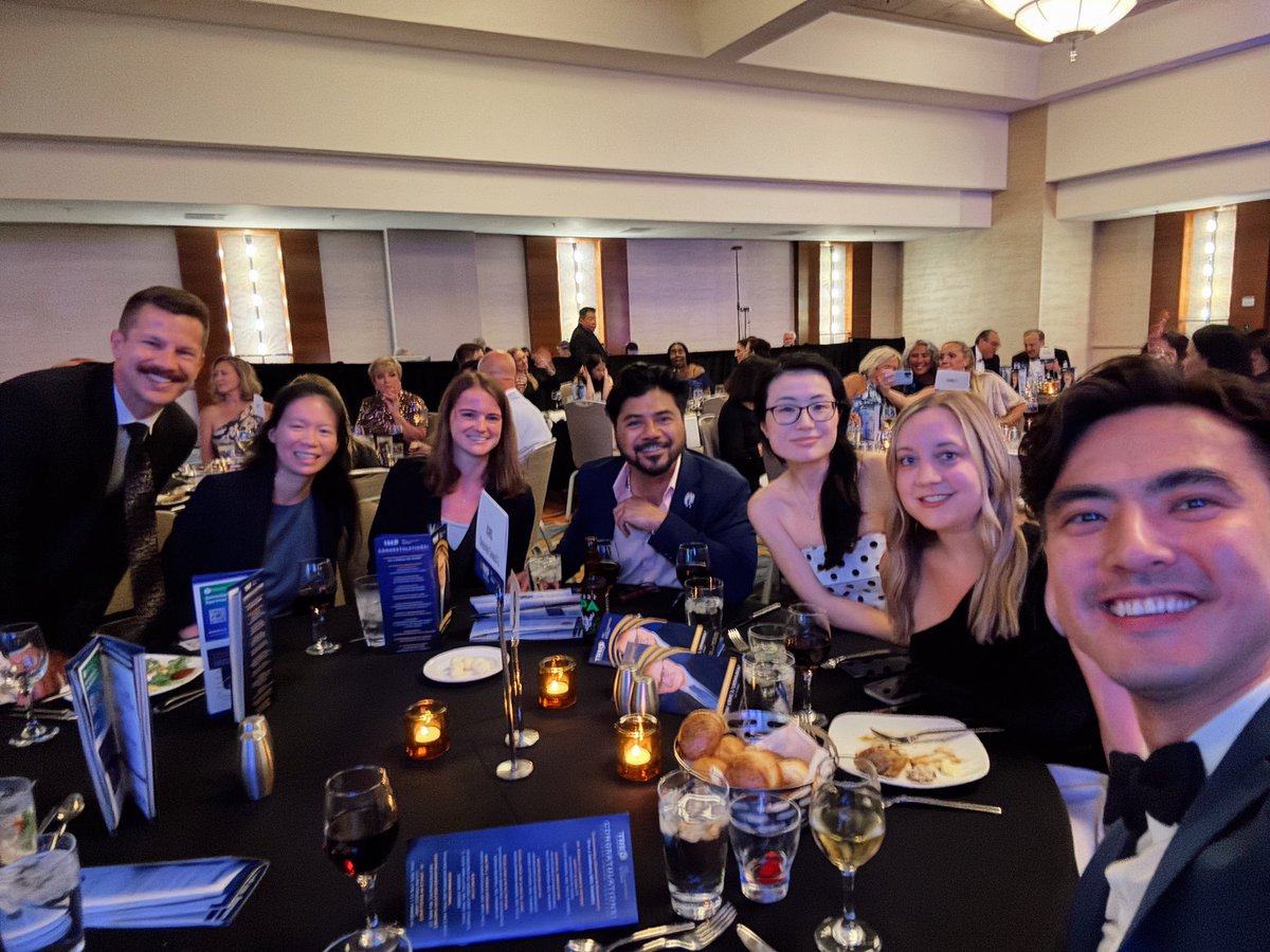 Fellows table at the #ASMBS2024 TREO Foundation Gala! So inspiring. #goals