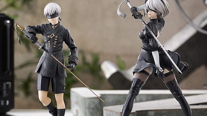NieR:Automata Pop Up Parade 2B and 9S Figures Announced for Pre