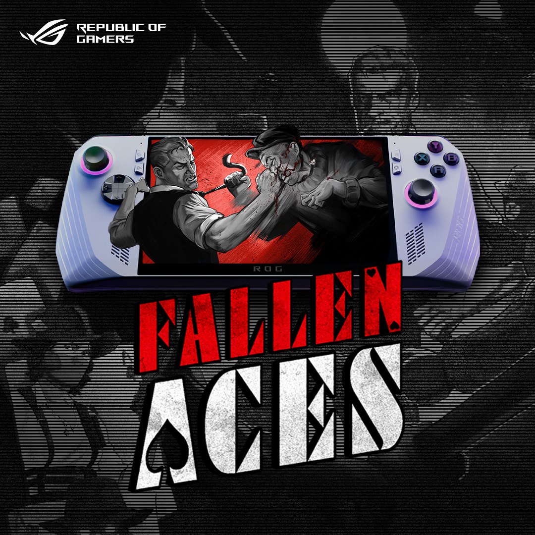 ASUS_ROG's tweet photo. To celebrate the release of #FallenAces with our friends at @NewBlood, we are offering a chance to win 1 of 10 game codes for Fallen Aces!

To enter:
✅Follow @ASUS_ROG and @NewBlood
🔁Retweet this post
💬Comment with your favorite gangster movie

Ends June 20. https://t.co/heSNDsLUaE