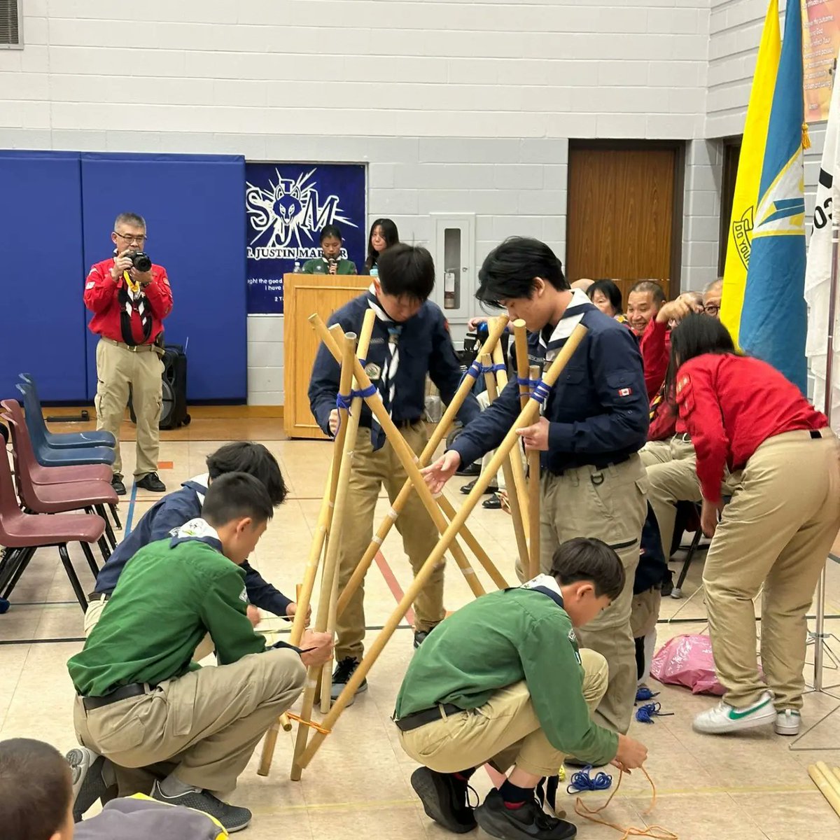 RitchLau's tweet photo. Congratulations to our local 2nd Unionville scout group's year end Award Presentation Ceremony. Congrats to all the award winners. 

To enroll in their program. Visit https://t.co/ZZyYYAA11n and find 2nd Unionville Group. They are currently on a waitlist. https://t.co/9gLYRji1gk