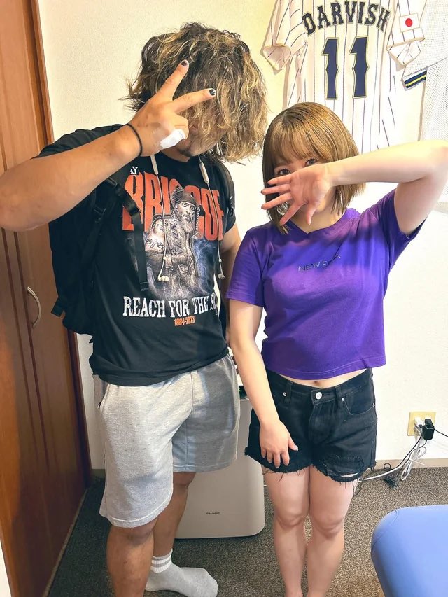 Esta de cuando fuimos a la estética para que se tiñera el pelo