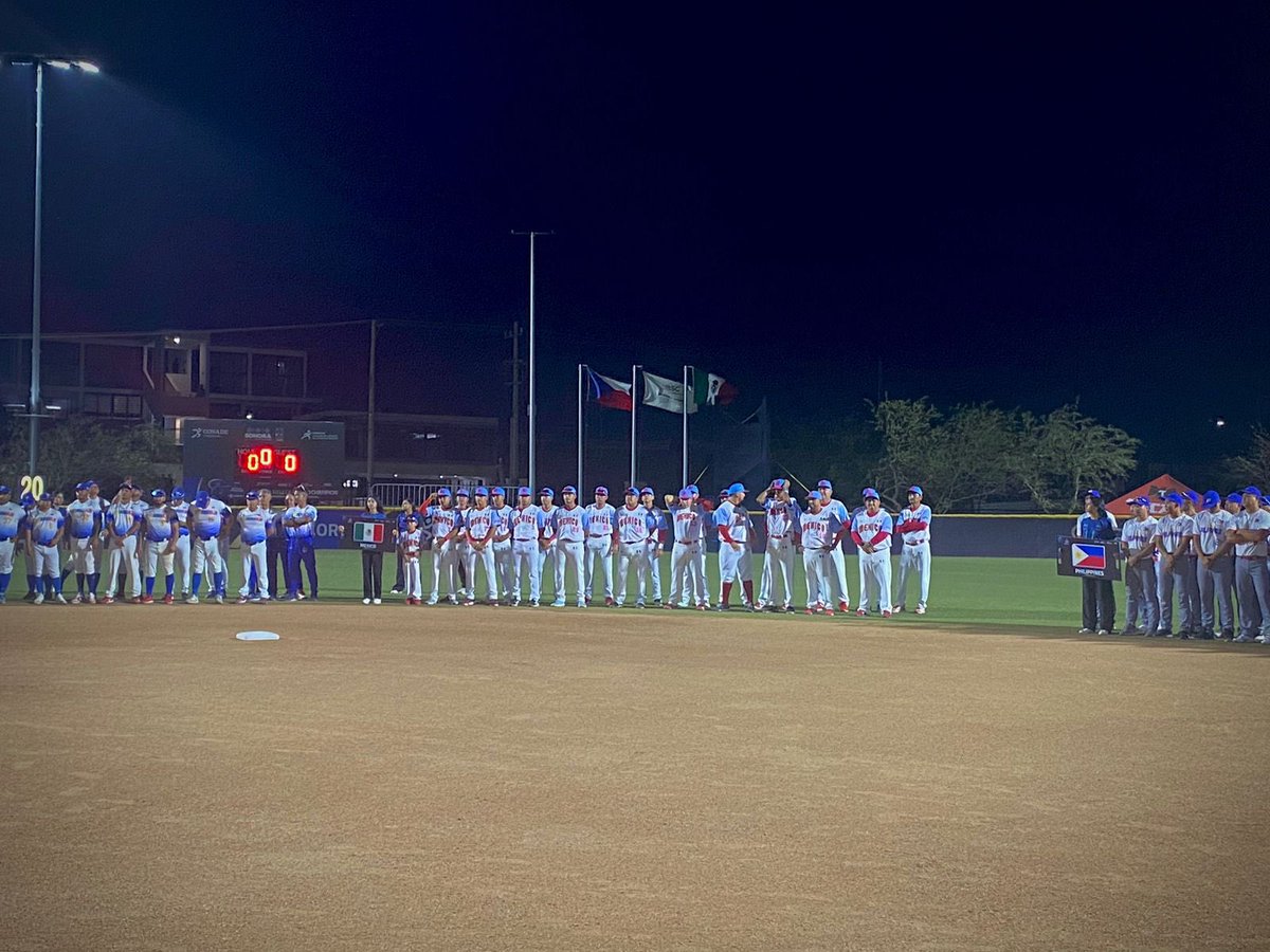 conadeoficial's tweet photo. 🇲🇽🥎 | Con presencia del director del #CODESON, @ErubielDurazo44 y Craig Cress, vicepresidente ejecutivo de softbol de la @WBSC, se llevó a cabo en el Estadio Fernando M. Ortiz, la Ceremonia de Inauguración de la XVIII Copa Mundial de Mayores Varonil de Softbol. https://t.co/uvMRp54k6L