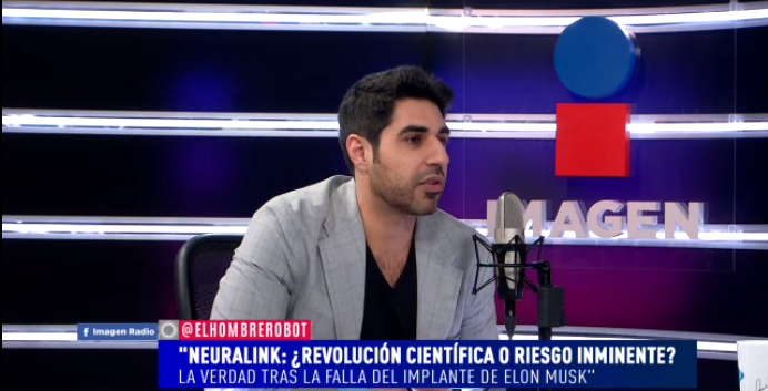 Imagen_Mx's tweet image. #LoMásVisto | 🧠🌐 #Neuralink: ¿revolución científica o riesgo inminente?

La verdad tras la falla del implante de #ElonMusk 

No pierdas detalle con Zaid Badwan (@ElHombreRobot) en ¡Qué tal Fernanda! con @qtf

goo.su/QI5m