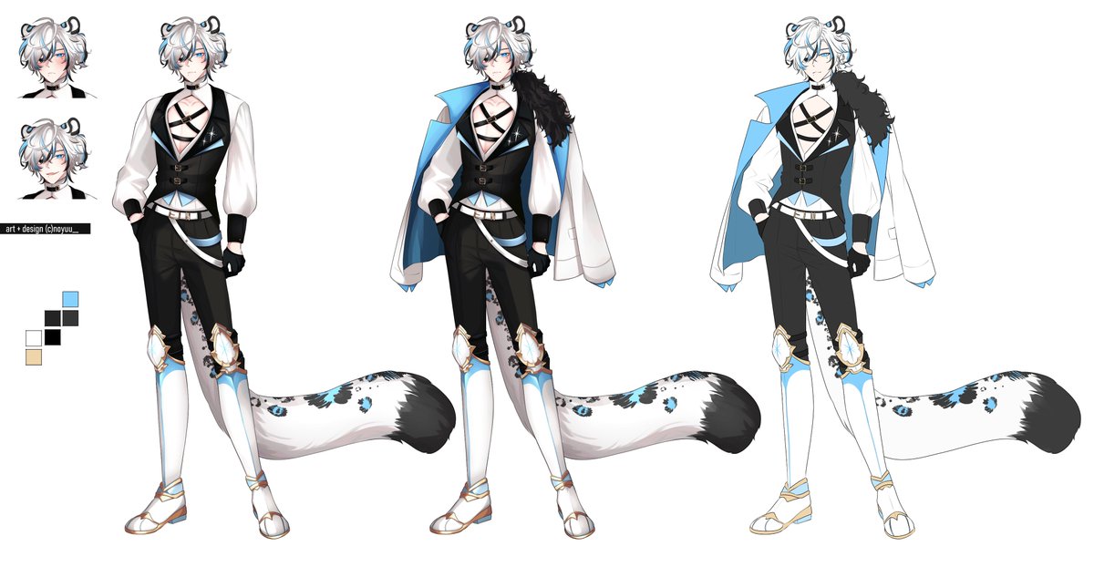 Yuki Iceheart ❄️🐆🛡️ VTuber tweet media