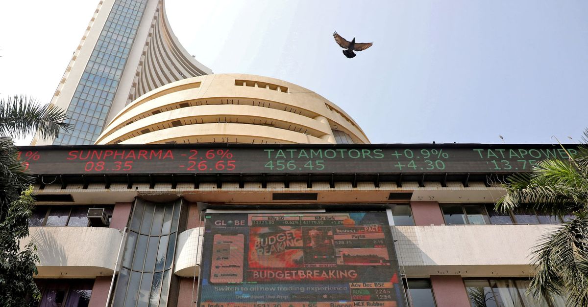 Reuters's tweet photo. India's Nifty set for record high amid global rally on US rate cut bets https://t.co/oFtWquIyjs https://t.co/u1gk0P1ek2