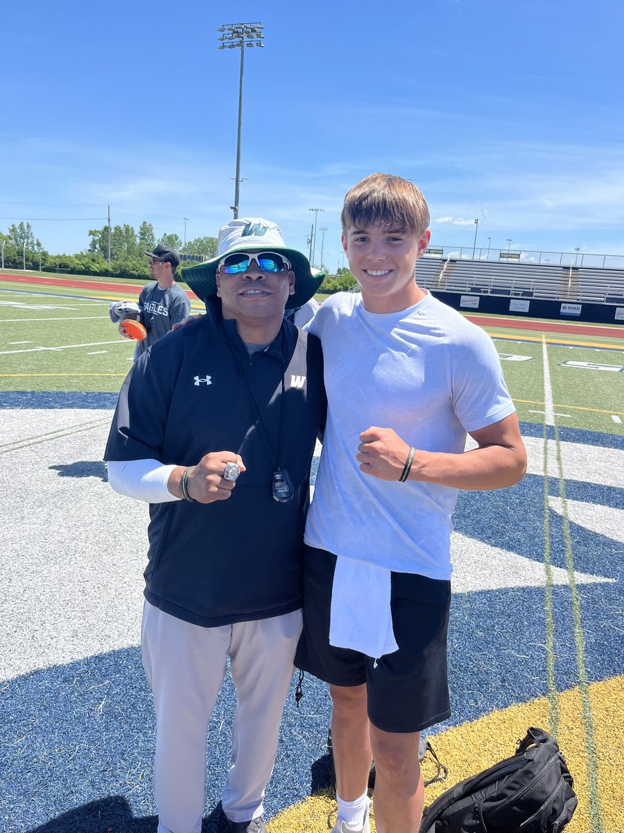 Had a great day at recruit nation camp/ showcase, coach invited me to the All American game at sofi stadium june 12th