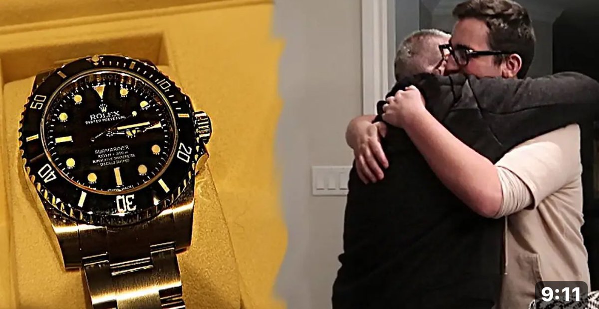 formallyshark's tweet photo. When I was 16 I bought my dad his dream Rolex. 

When I was a kid he showed me what hard work looked like. From losing everything to rebuilding it. I was inspired 

At 9 I started YouTube - and started learning the game.

Flash forward to 13 I made my first $87 and at 14 30k/m https://t.co/1B0ajeU0tu