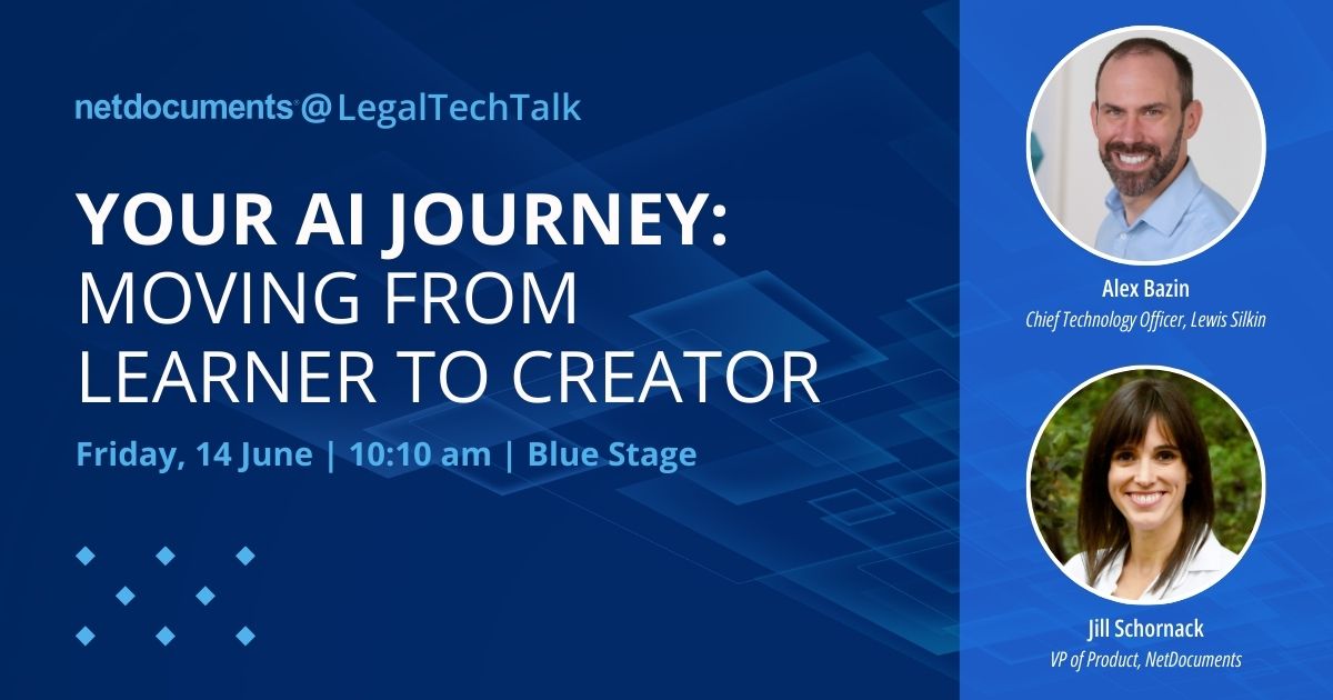 netdocuments's tweet image. 🌟We&apos;re excited to be in London for #LegalTechTalk! Join us at 1pm in the Food Court for the @NetDocuments Vineyard, catch our Friday session at 10:10am, &amp;amp; stop by Stand P4 for a demo of our award-winning #PatternBuilderMAX. Let&apos;s connect! 👋#LTT24 #LegalTech #GenAI #Automation