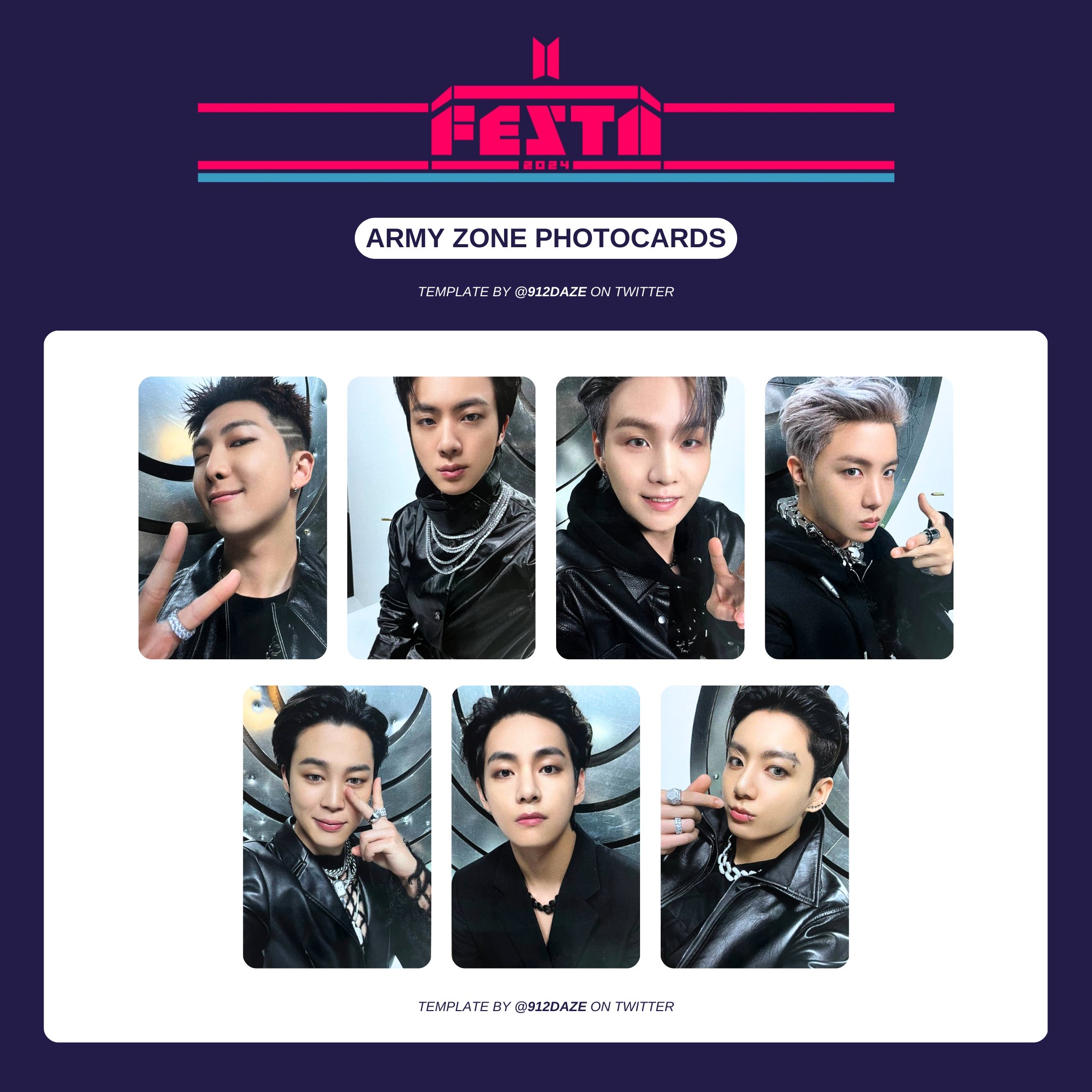 BTS Festa 2024 Army Zone Photocard Set - Etsy|K-POP BTS Festa 2024 Army Zone Photocard Set - Etsy|K-POP