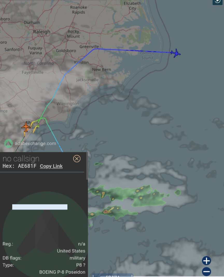 SR_Planespotter's tweet photo. #AE5F50 #AE681F second night flight from Myrtle Beach, should return in an hour and half or so. 

Goodnight SHINR__. https://t.co/88vyifbxSJ