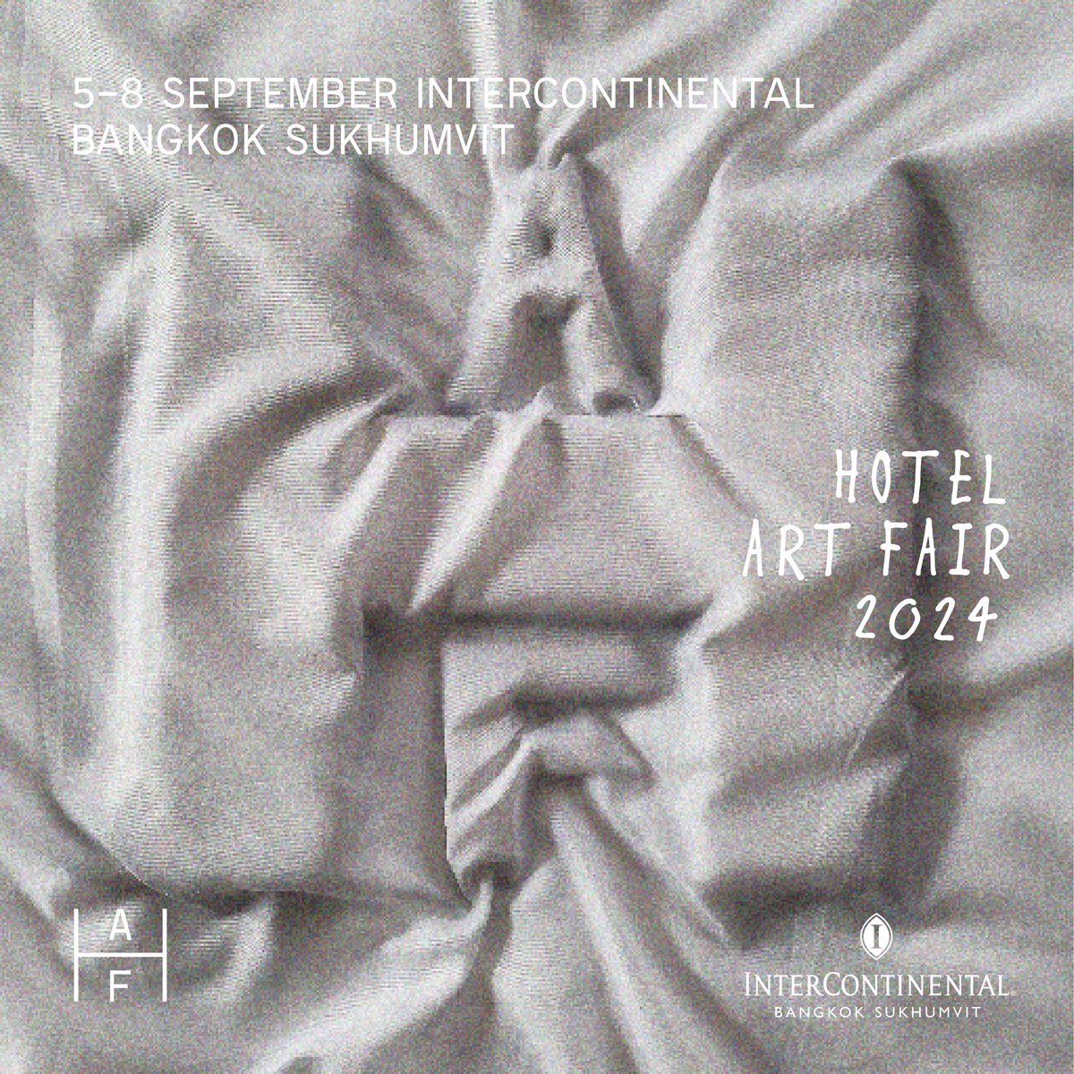 Hotel_Art_Fair's tweet photo. We're thrilled to announce the return of the Hotel Art Fair!

Mark your calendars for our next HAF, running from September 5- 8, 2024, at the InterContinental Bangkok Sukhumvit.

Anticipate even more excitement this year. Keep an eye out  for further updates!
#HAF24
#HotelArtFair https://t.co/DH0aJrpemr
