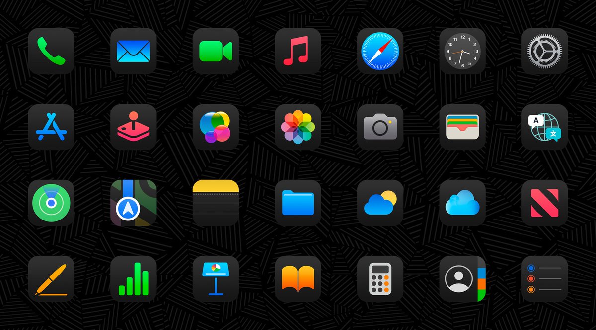 iDarkOS 18 Icon Pack is now available 🎊
bit.ly/iDarkOS

The app will be with a discount all week

I will also be giving away 20 promo codes

How To Participate:
• Retweet
• Fav and Comment
• Follow <a href="/EatosApps/">Eatos</a>

The codes will be distributed (Jun 15)