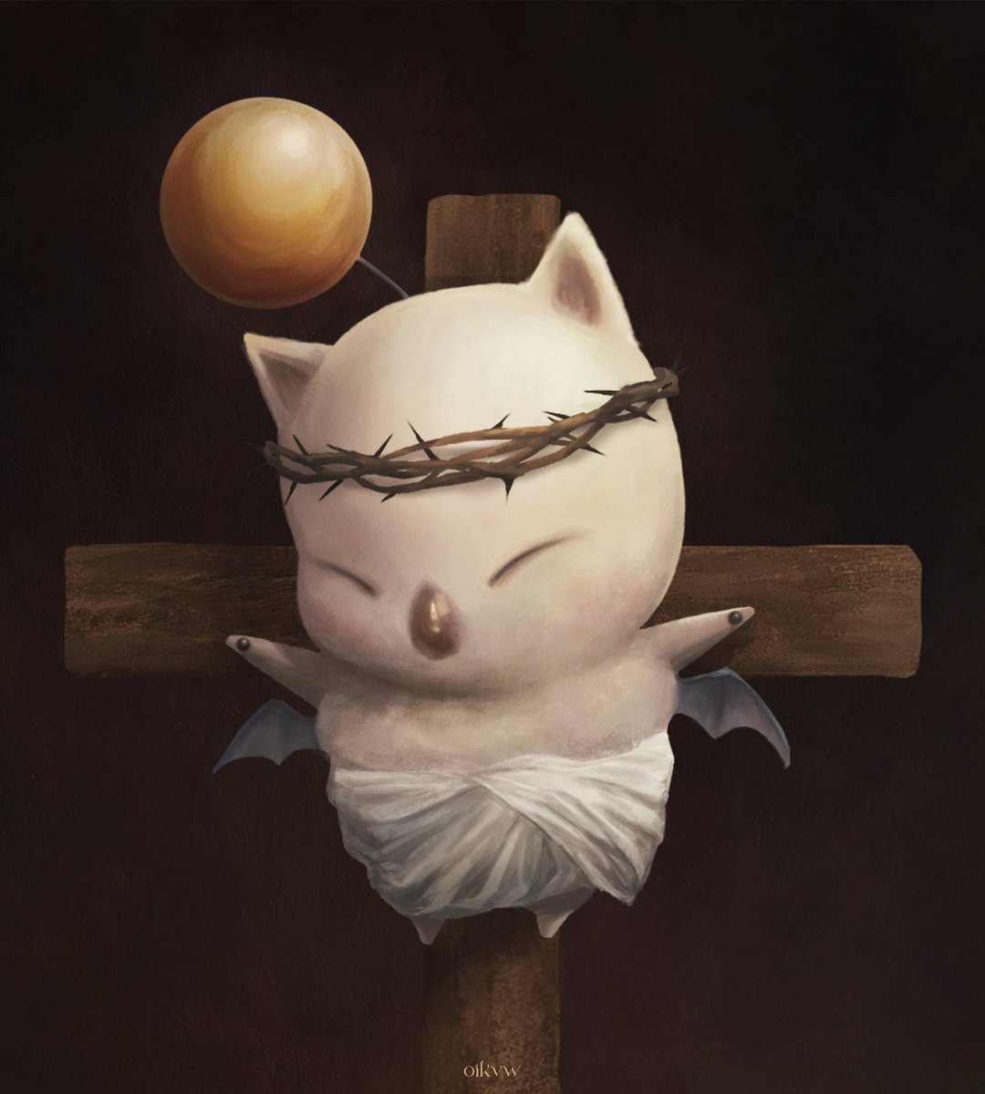 moogle jesus died for our sins, kupo
#ffxiv #ff14