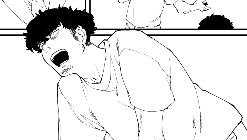 9話_セクション1/4 のペン入れおわった～～😆 